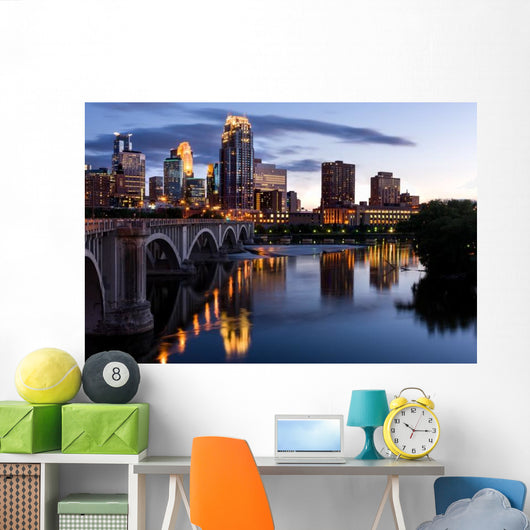 Minneapolis Minnesota Wall Decal