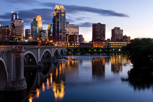 Minneapolis Minnesota Wall Decal