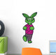 Cartoon Frankenstein Rabbit Wall Decal