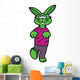 Cartoon Frankenstein Rabbit Wall Decal