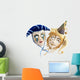 Theatre Masks Wall Decal