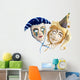 Theatre Masks Wall Decal