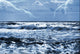 ocean storm Wall Mural