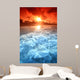 Ocean Sunrise Wall Mural