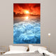 Ocean Sunrise Wall Mural
