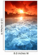 Ocean Sunrise Wall Mural