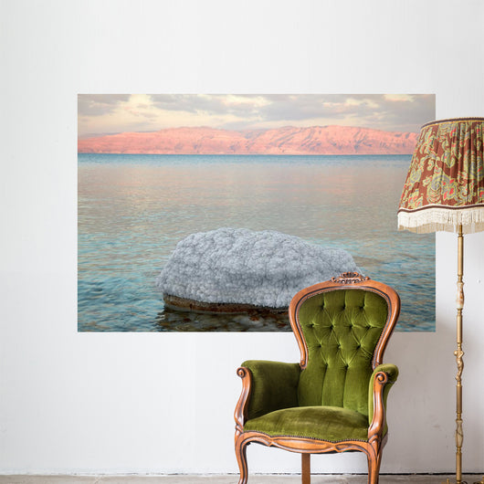 Dead Sea Coastline Israel Wall Decal Design 2