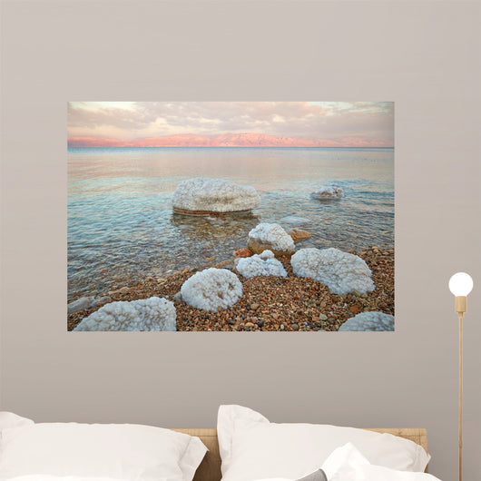 Dead Sea Coastline Israel Wall Decal Design 1