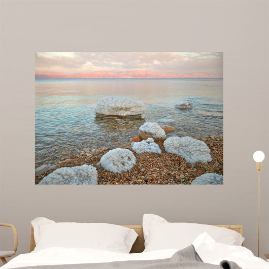 Dead Sea Coastline Israel Wall Decal Design 1