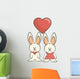 cartoon icon rabbit design isolated vector illustration eps 10 Wall Decal