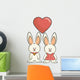 cartoon icon rabbit design isolated vector illustration eps 10 Wall Decal