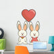cartoon icon rabbit design isolated vector illustration eps 10 Wall Decal
