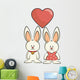 cartoon icon rabbit design isolated vector illustration eps 10 Wall Decal