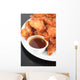 chicken wings and dips Wall Mural