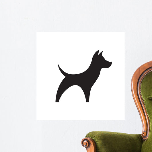 Dog Wall Decal Design 3