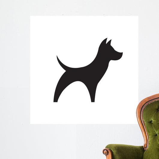 Dog Wall Decal Design 3