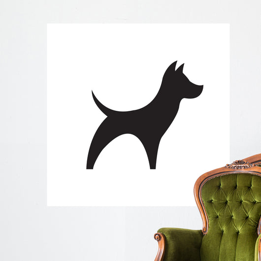 Dog Wall Decal Design 3