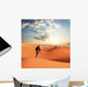 Hiking Desert Wall Decal