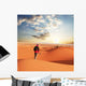Hiking Desert Wall Decal