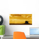 Field with Combine Sunset Wall Decal