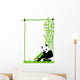 Funny panda Wall Decal