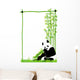 Funny panda Wall Decal