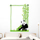 Funny panda Wall Decal