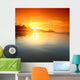 ocean sunrise Wall Mural