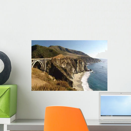 Bixby Bridge Highway 1 Wall Decal