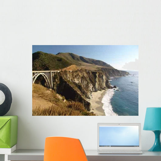 Bixby Bridge Highway 1 Wall Decal