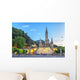 Rosary Basilica Evening Lourdes Wall Decal