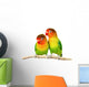 Pair of lovebirds Wall Decal