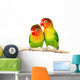 Pair of lovebirds Wall Decal