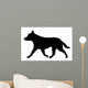 Dog White Wall Decal