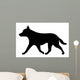 Dog White Wall Decal