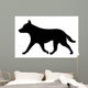 Dog White Wall Decal