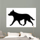 Dog White Wall Decal