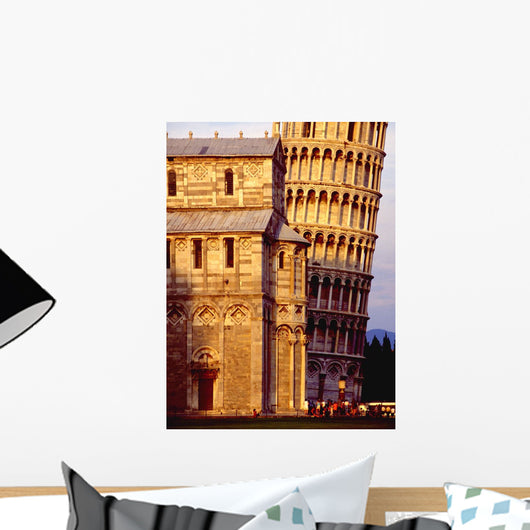 Leaning Tower Pisa Wall Decal