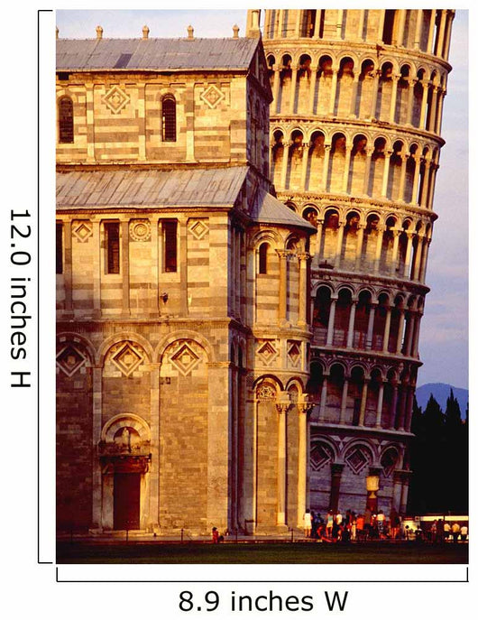 Leaning Tower Pisa Wall Decal