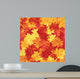 Seamless autumn maple leaves Wall Mural