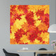 Seamless autumn maple leaves Wall Mural
