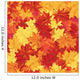 Seamless autumn maple leaves Wall Mural