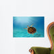 Hawks Bill Sea Turtle Wall Decal