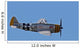 Wwii Fighter Wall Mural