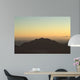 Top Mountains Clouds Level Wall Decal