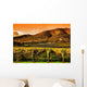 Rows Grape Vines Vineyard Wall Decal