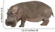 Photo Realistic Hippopotamus Wall Decal