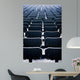 Empty Seats at the Stadium Wall Mural