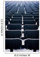 Empty Seats at the Stadium Wall Mural