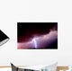 Purple Lightning Wall Decal